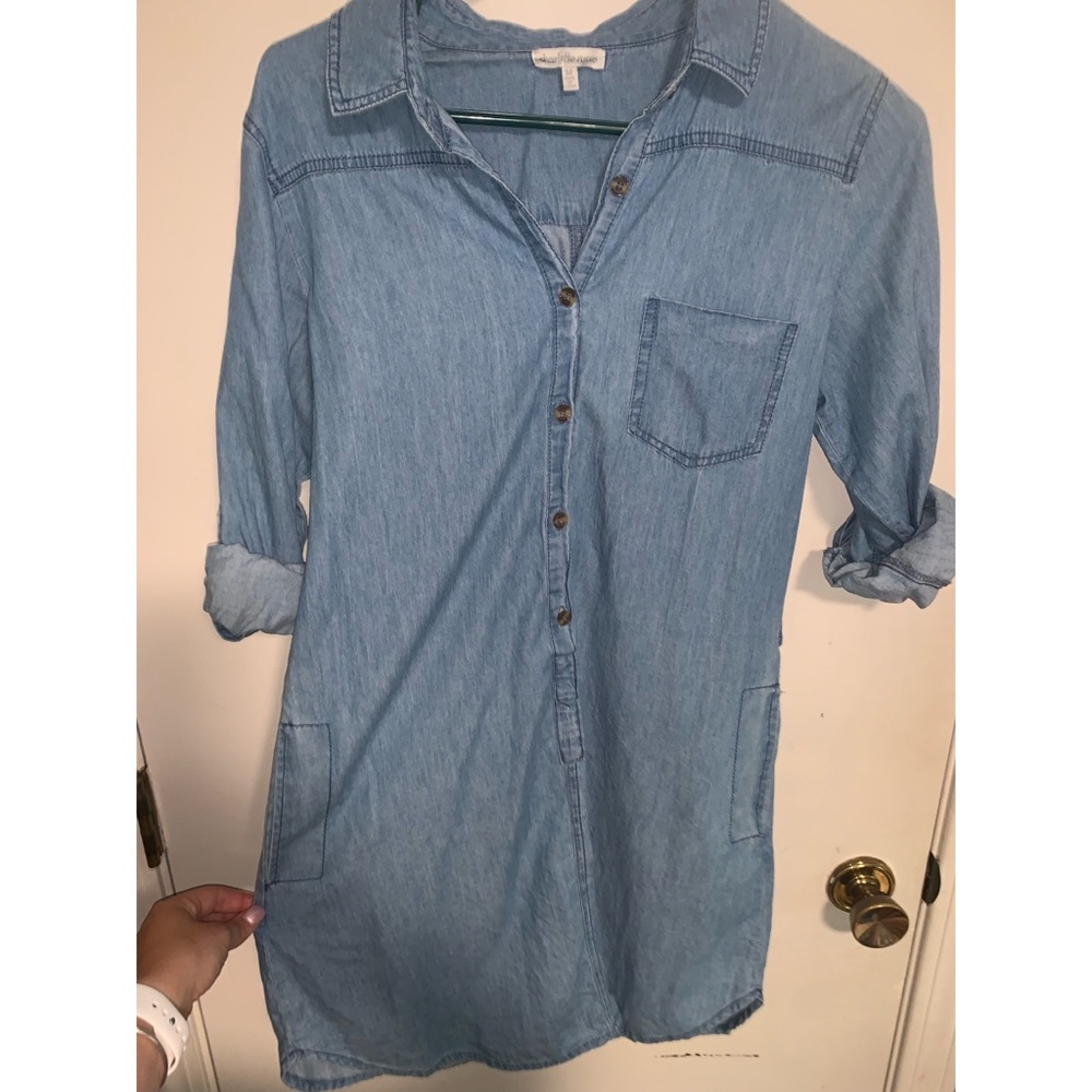 Denim dress